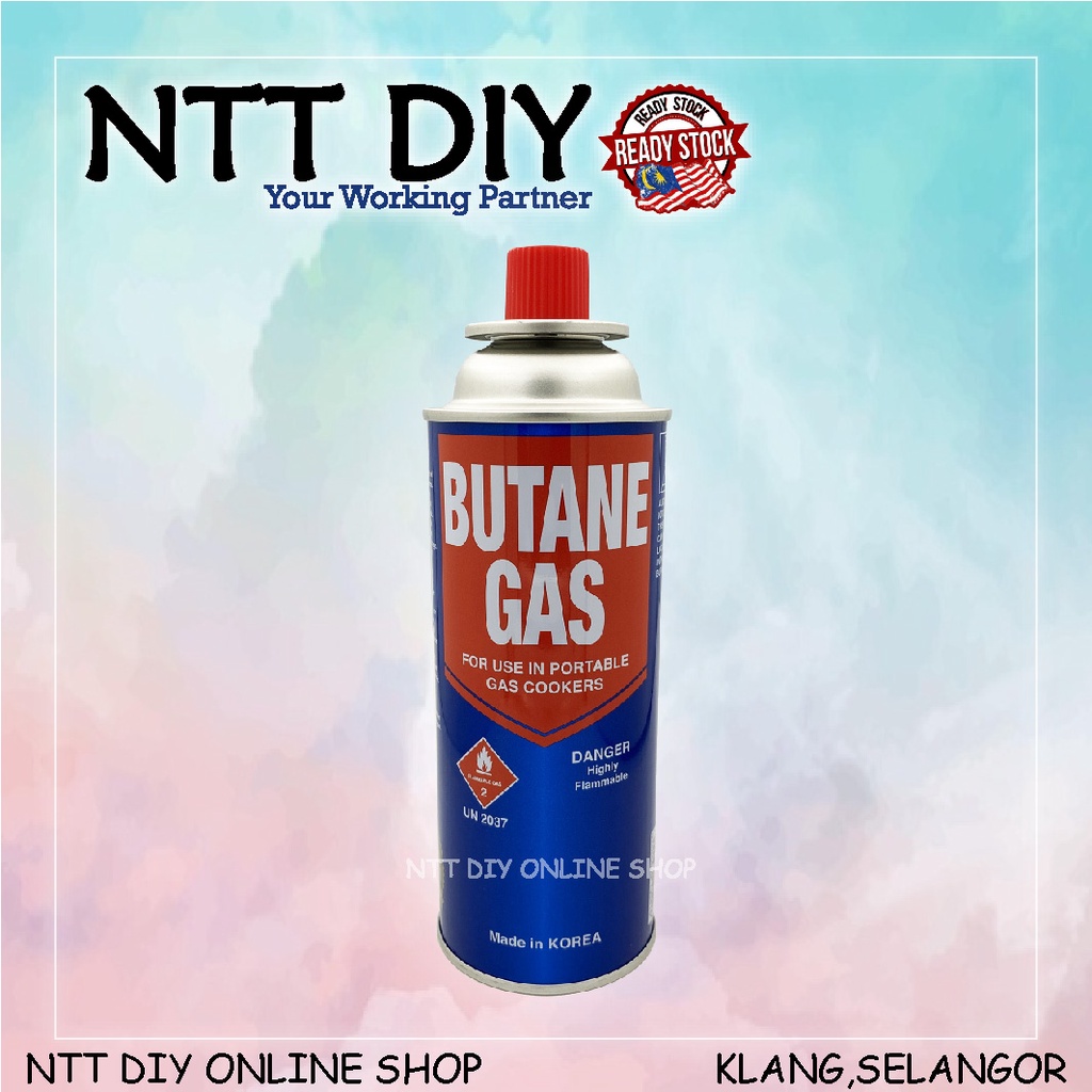 NTT DIY Liquefied Butane Gas Cartridge 230g [ Ready Stock ] Shopee