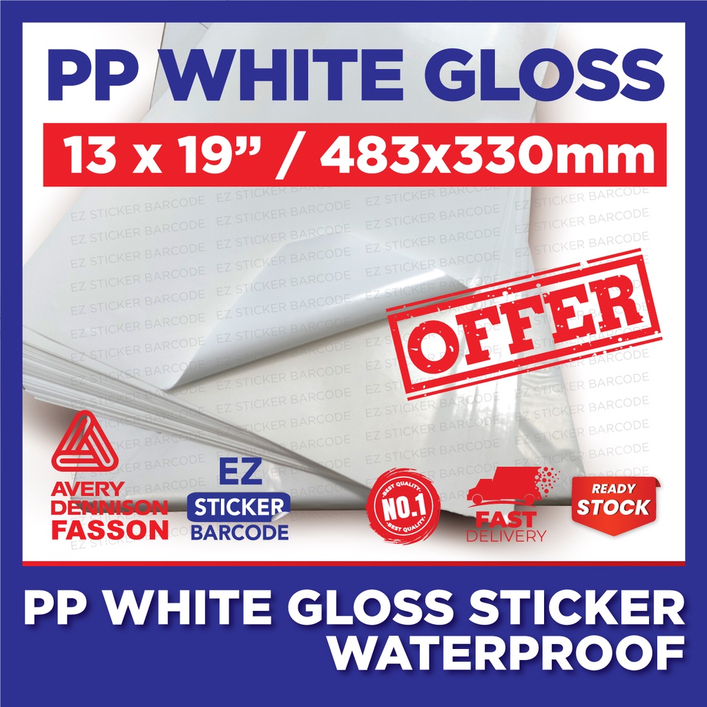 EZ Barcode Label Sticker, Online Shop | Shopee Malaysia