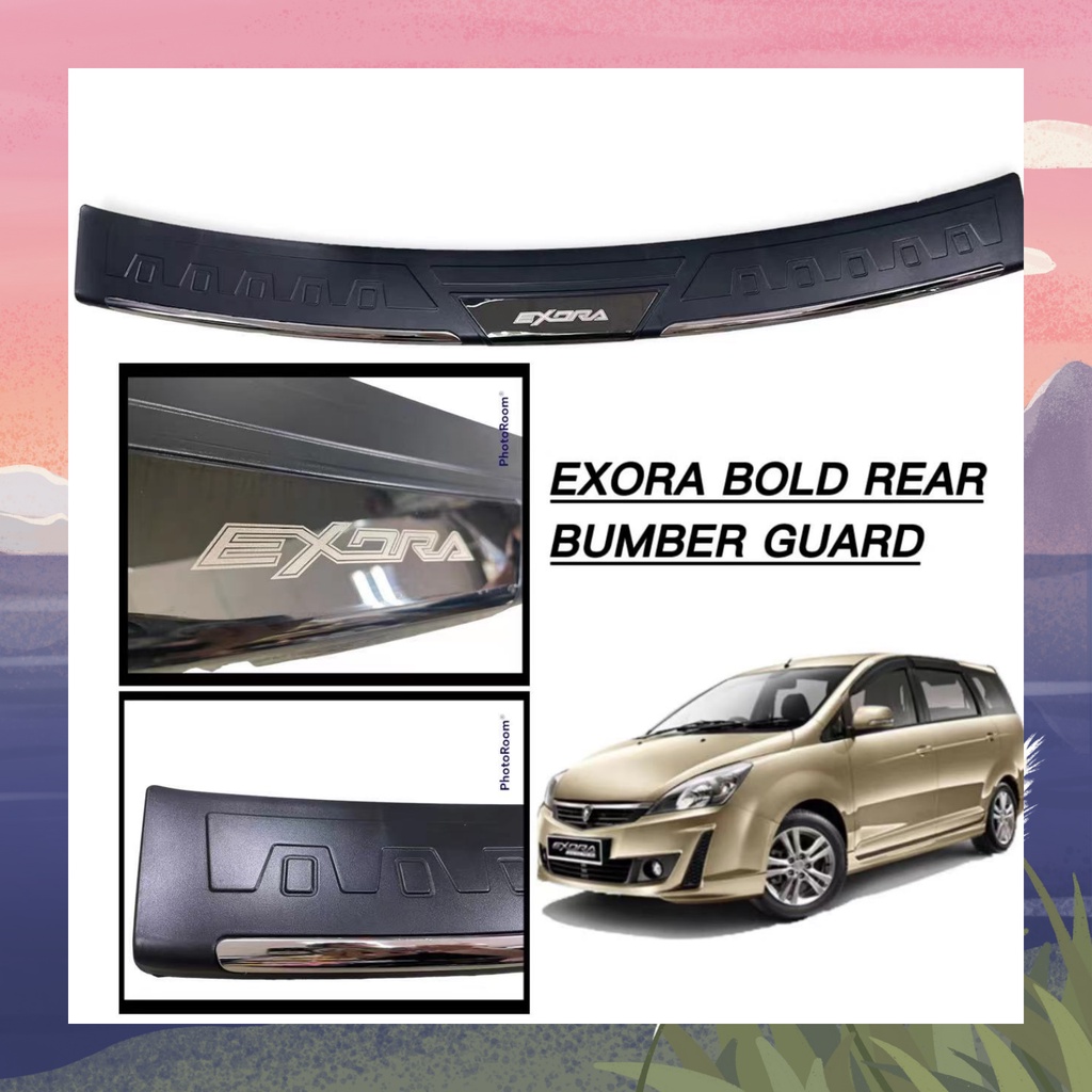 Exora bold / facelift rear bumper guard Shopee Malaysia