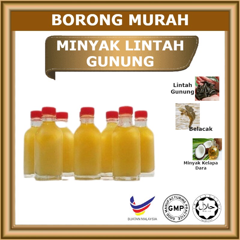 Minyak Lintah Tradisi Gunung Asli 💯 Original Shopee Malaysia 8687