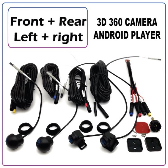 Sony Lens 3D View 360° Camera Set for Android Car Player | Shopee Malaysia