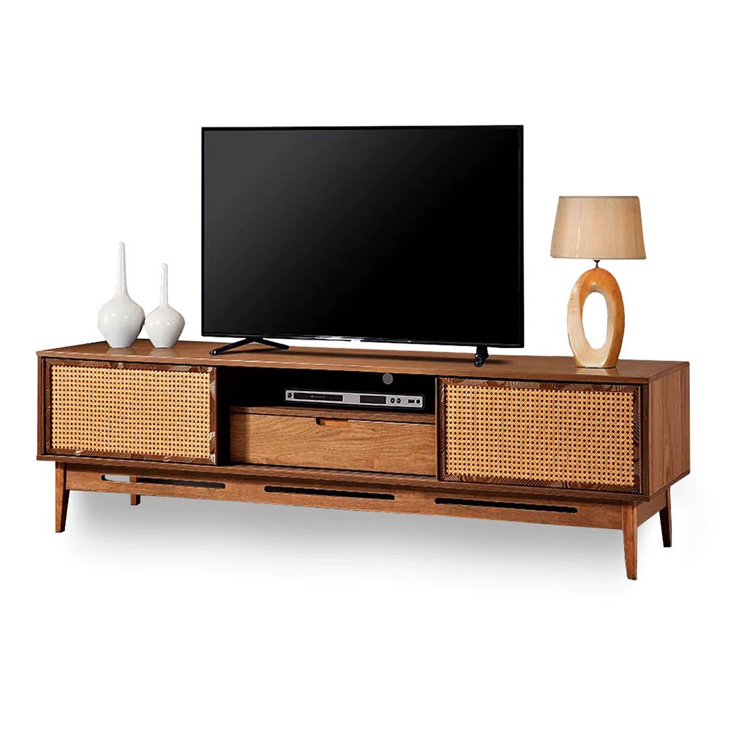 LANCCO New Bohemian Rattan Series Tv Cabinet And Coffee Table Living ...