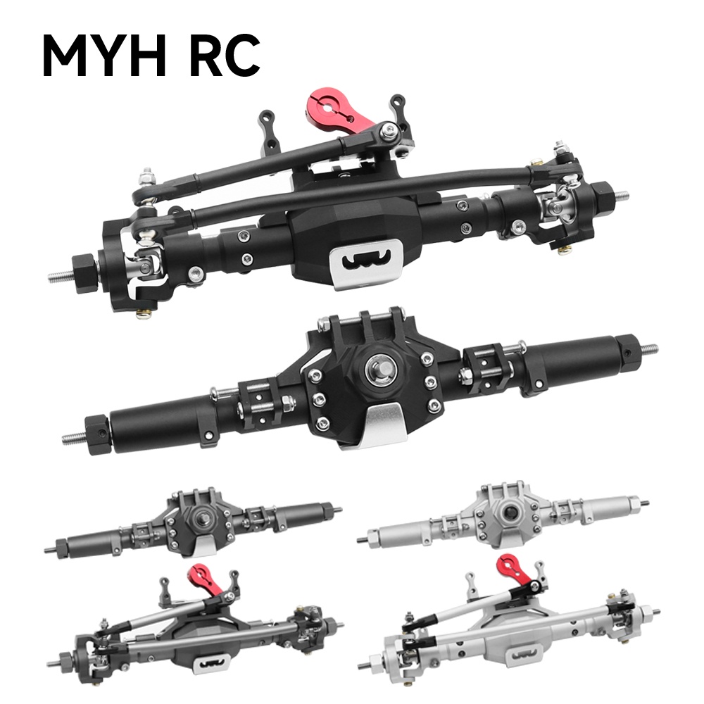 MYHRC Metal Diamond-Shaped Aluminum Alloy Complete Front & Rear Axle ...