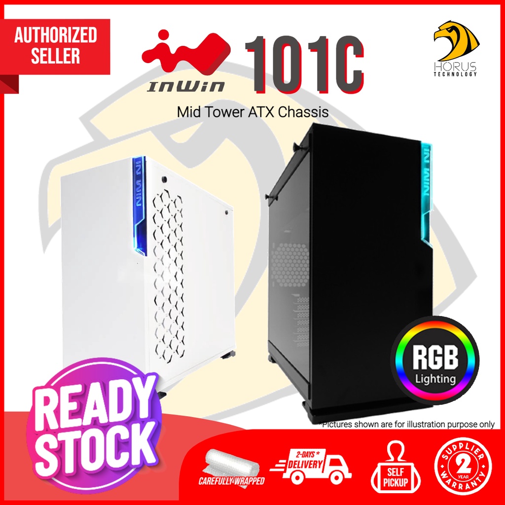 InWin 101C Mid Tower ATX Chassis | Shopee Malaysia
