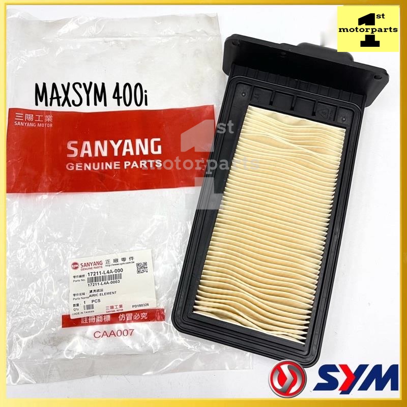 [100 ORI SYM] MAXSYM 400i AIR CLEANER SYM400 AIR FILTER AIR CLEANER