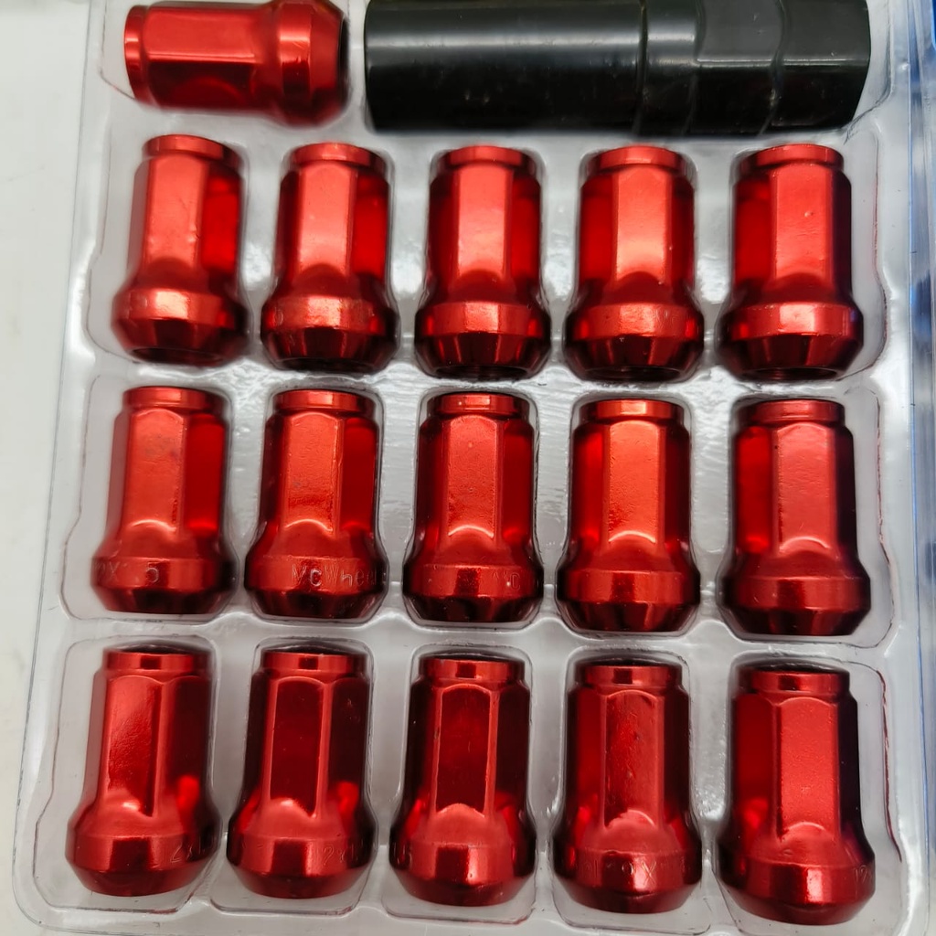Heavy Duty Heptagon D1 Wheel Nuts Lock Sport Rim M12x1.5 Proton Perodua