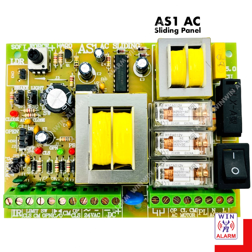 AS1 Autogate AC Sliding Control Board / PCB (Compatible to F1 Board ...
