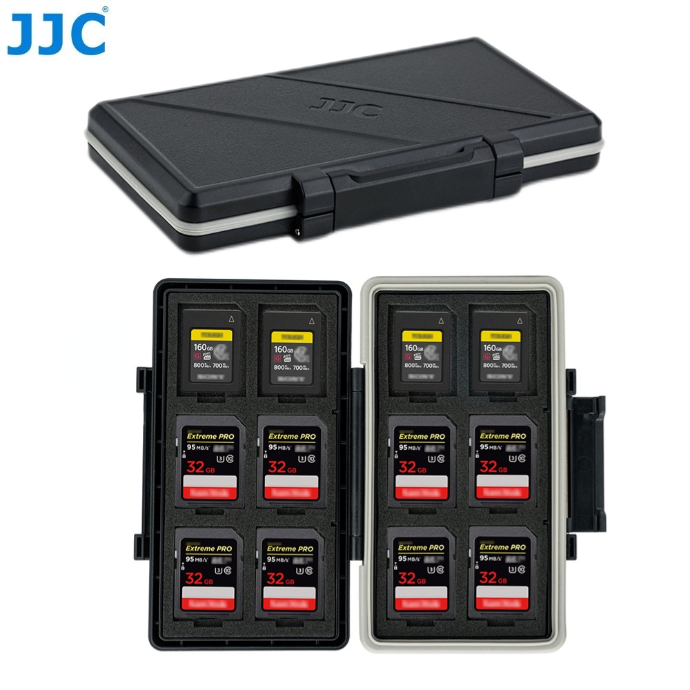 JJC 24 Slot Memory Card Case SD Card and CFexpress Type A Card
