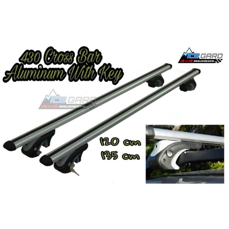 ROOF RACK CROSSBAR CARGO CARRIER LUGGAGE RACK BAR IDMAX RANGER HILUX