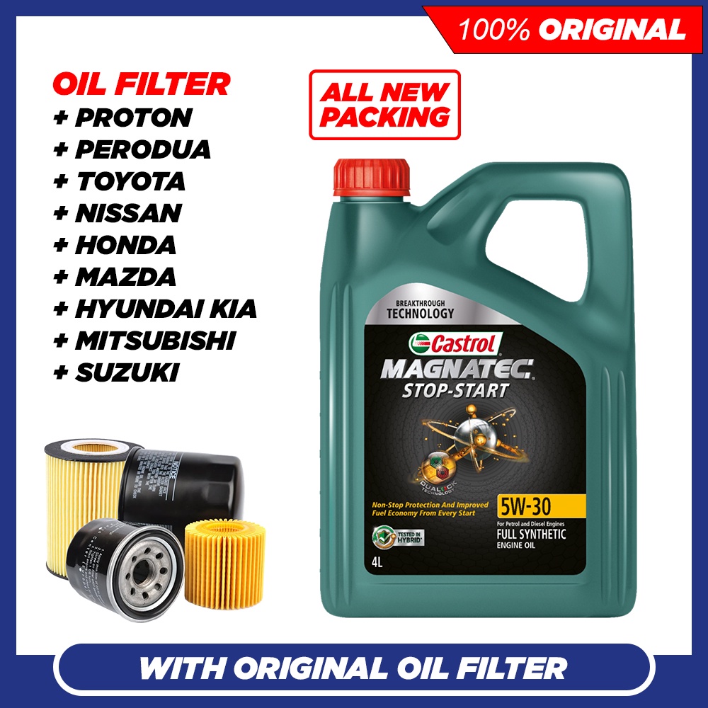 Castrol Magnatec Stop-Start 5W-30 A5 4L Engine Oil, Available in Best  Price. - China Oil, Lubricant Oil