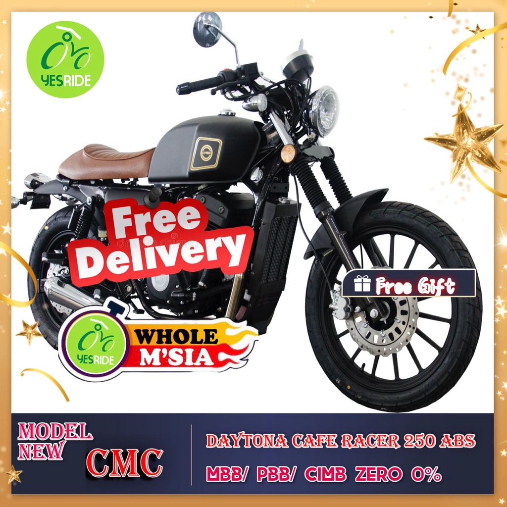 CMC Daytona Cafe Racer 250 ABS | Shopee Malaysia