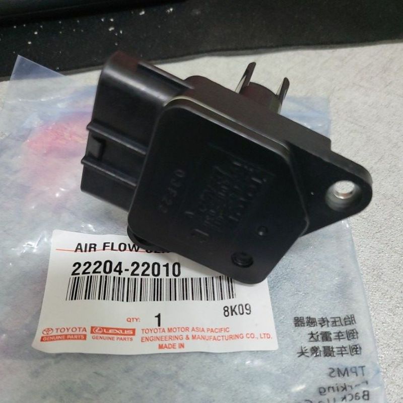 22204-22010 AIR FLOW AIR MASS SENSOR TOYOTA KUN25 NCP93 NCP42 ACV30 ...