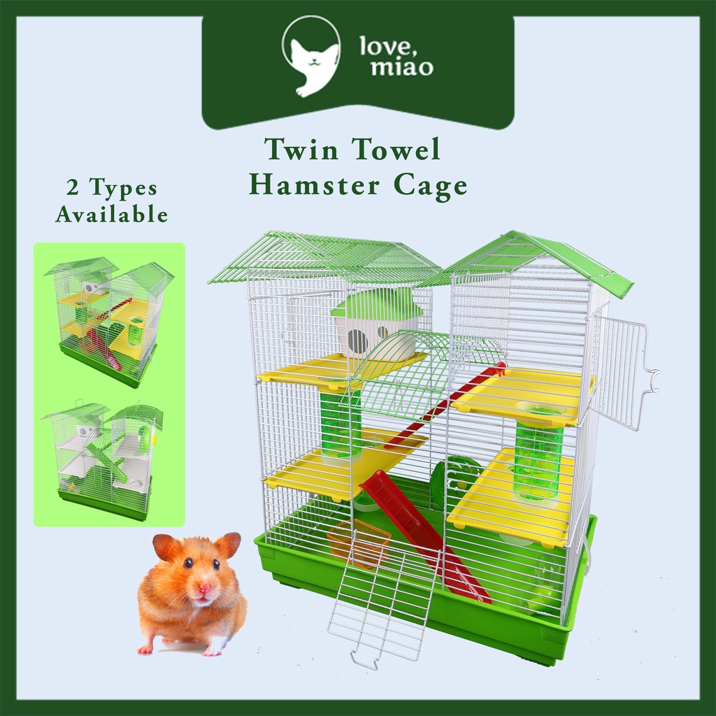 Hamster cage clearance shopee