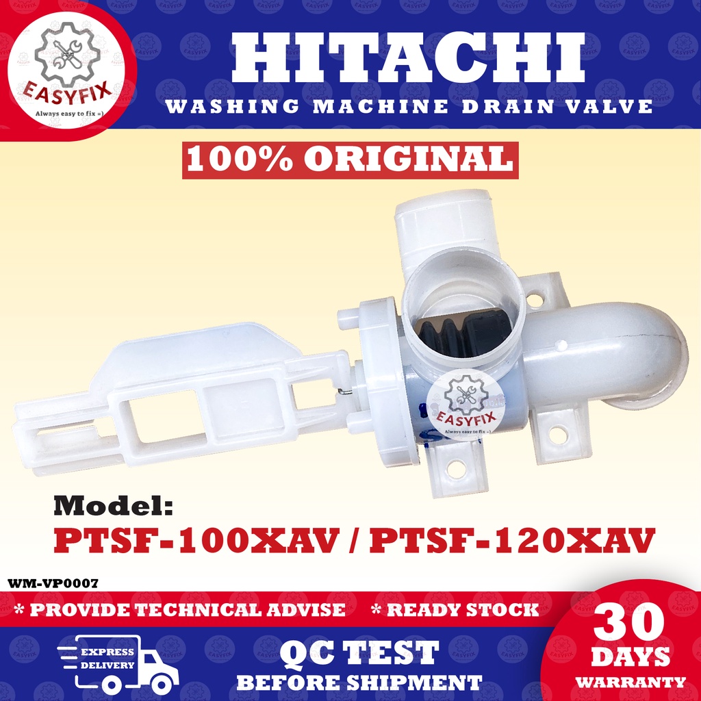 (100 ORIGINAL) SF100XA / SF110XA / SF120XA HITACHI DRAIN VALVE