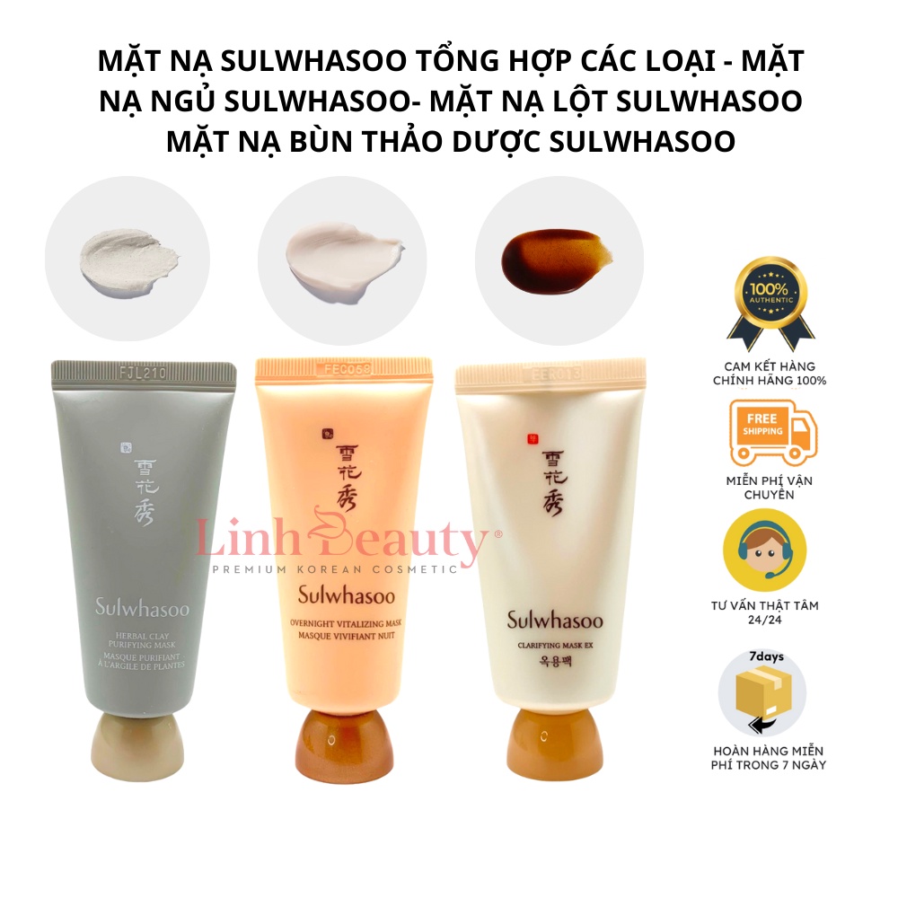 [Sulwhasoo Mini] Sulwhasoo mini Masks Of All Kinds Sleeping Masks