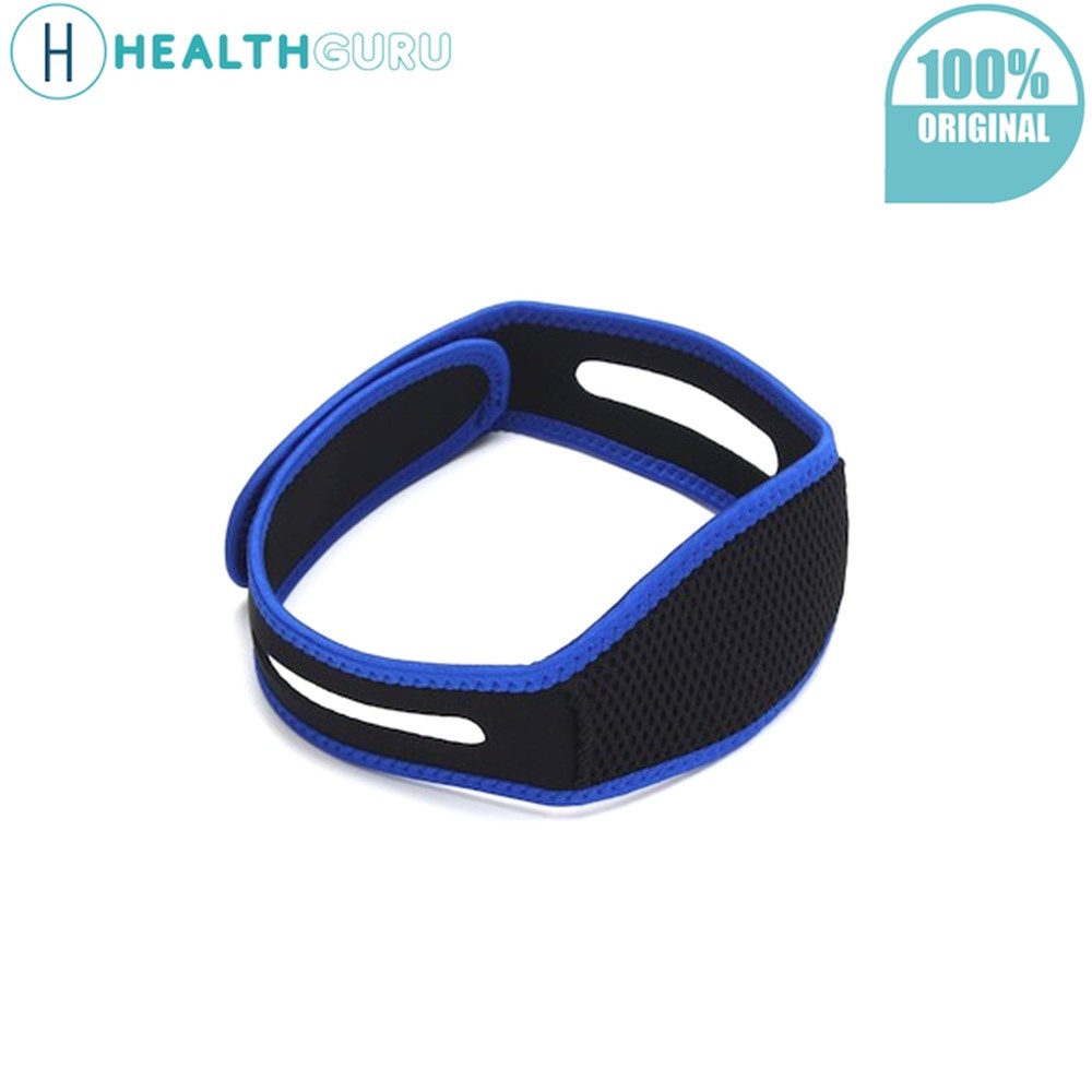 3x Anti Snoring Aid Adjustable Chin Strap - Jaw Brace Sleep Aid Device