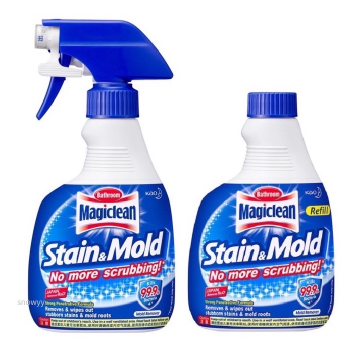 Magiclean Bathroom Stain & Mold Removal Kills 99.9% Bacteria | Shopee ...