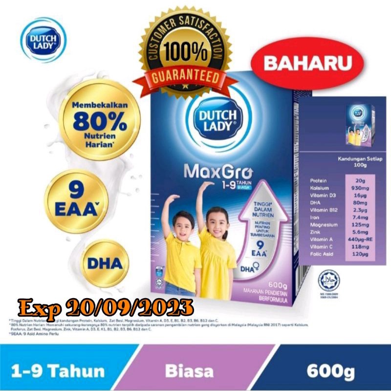 Susu untuk si kecil Dutch Lady MaxGro Tinggi dalam Nutrien baby milk 1 ...