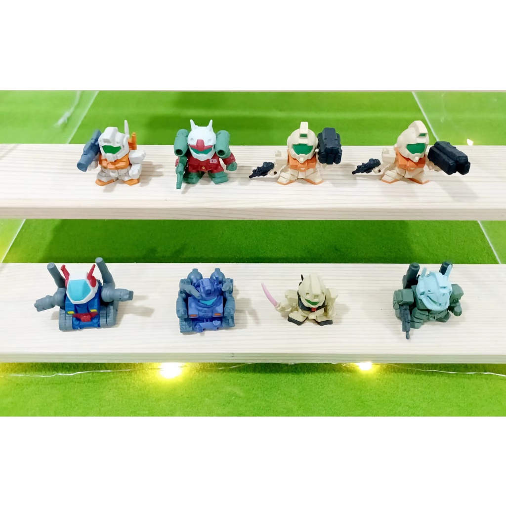 BANDAI SD Gundam Impact 05all 7 - Set Figure Miniature Gashapon - 7 Pezzi Da Collezione - 5