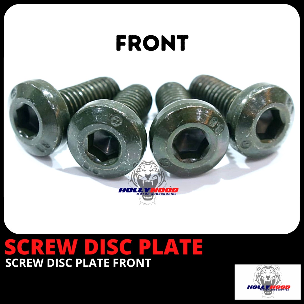 SKRU DISC DEPAN MOTOR YAMAHA LC135 Y15 Y16 R15 FZ150i 125ZR R25 RS150 ...