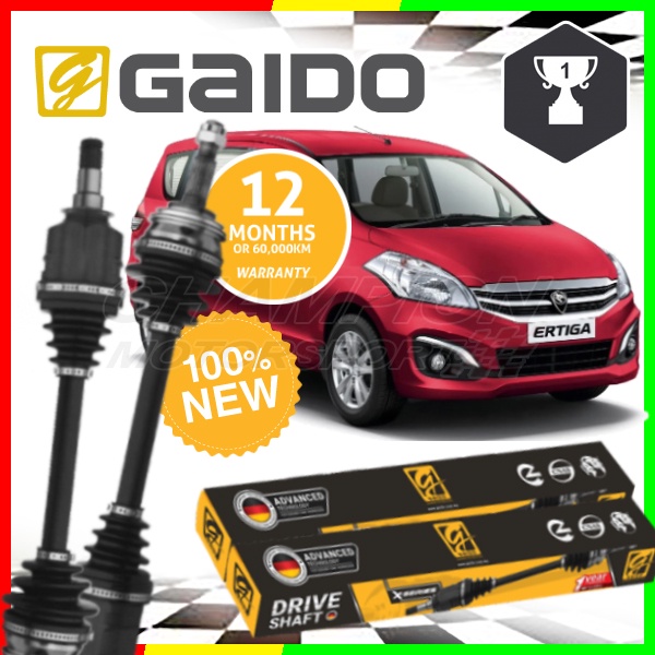 GAIDO Drive Shaft Proton Ertiga (Warranty 1Year or 60,000km) Shopee
