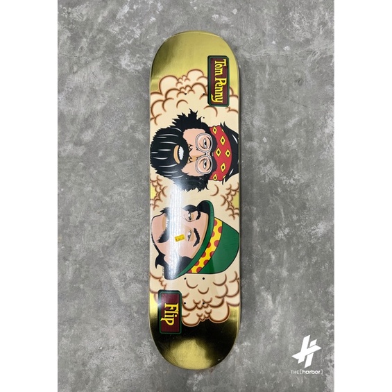 Flip Penny Cheech And Chong Skateboard-Deck - 8.0x31.50 Buntes Board Für Skater