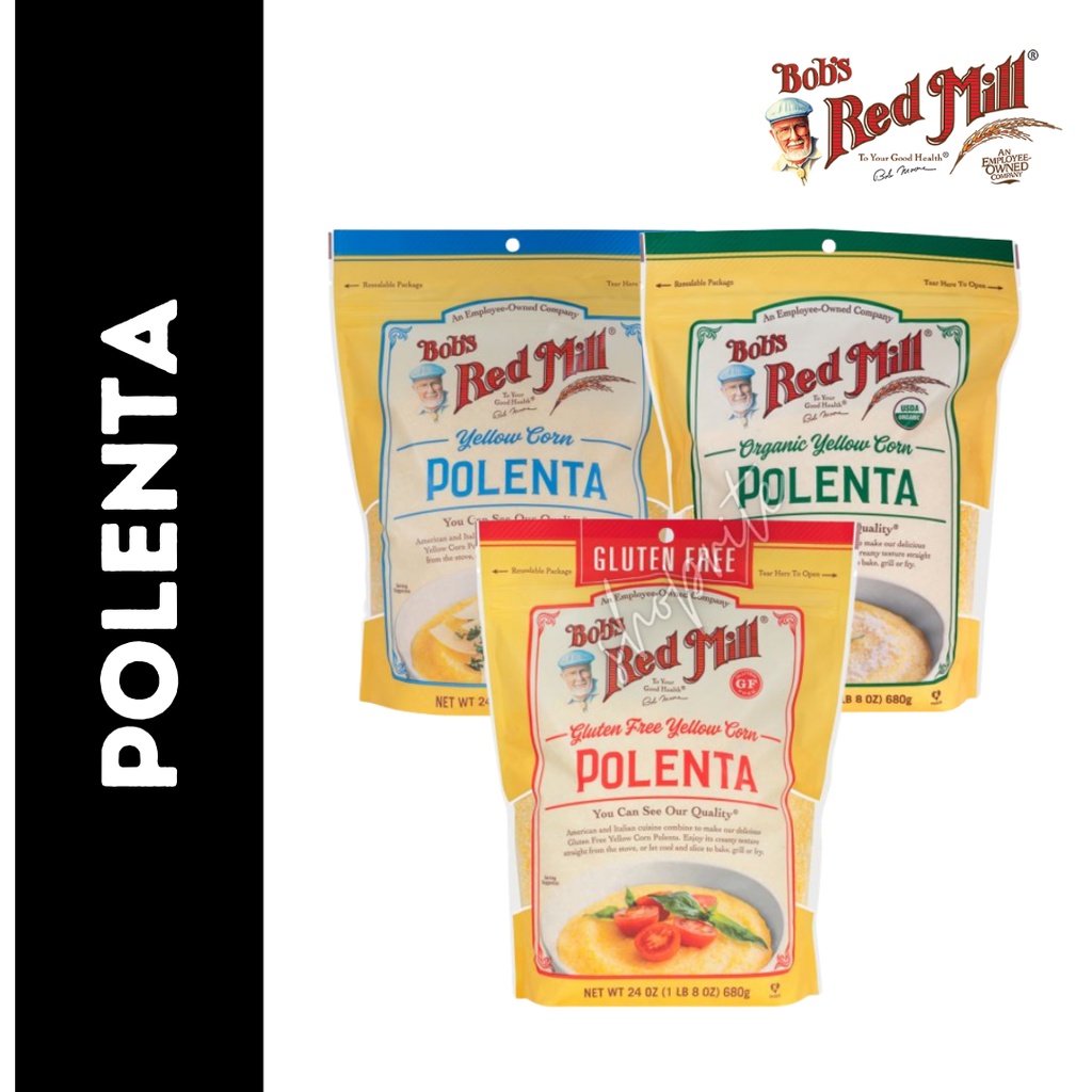 Bob's Red Mill Gluten Free Organic Yellow Corn Polenta Shopee Malaysia