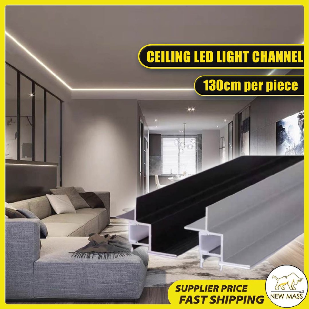 NEW MASS Ready Stock Led Strip Light Casing Plaster Ceiling Led