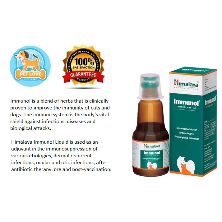 HIMALAYA IMMUNOL SYRUP (100ML) FDA Approved | Shopee Malaysia