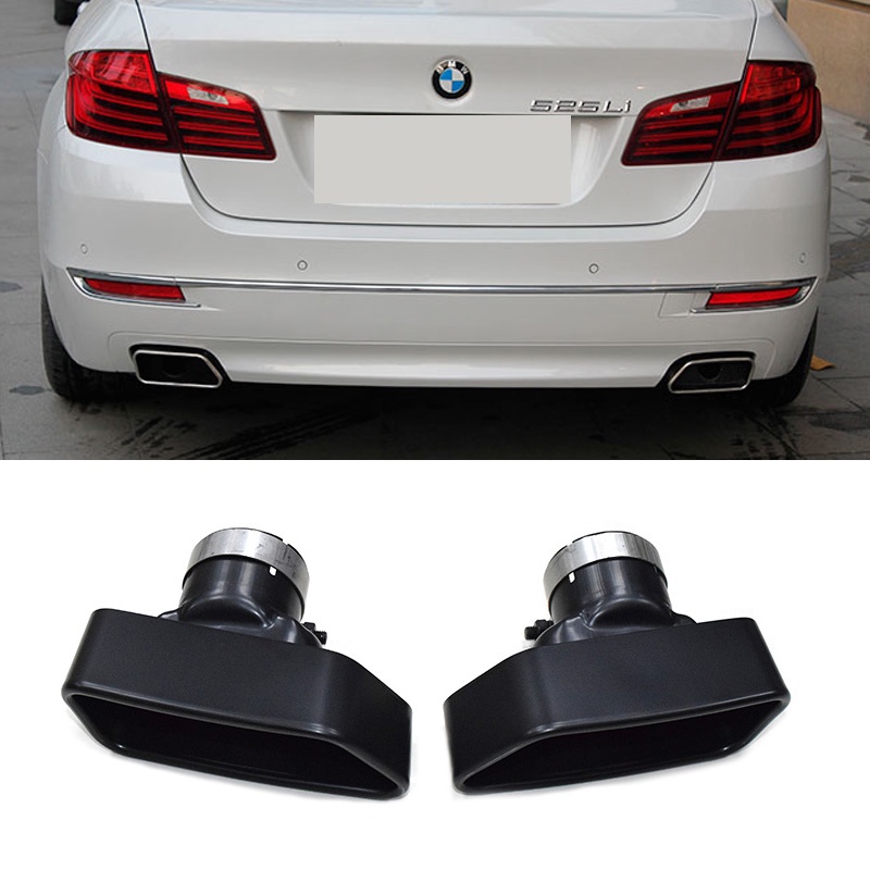 Exhaust Tip For BMW F10 535i 304 Stainless Steel Square Mouth Tailpipe ...