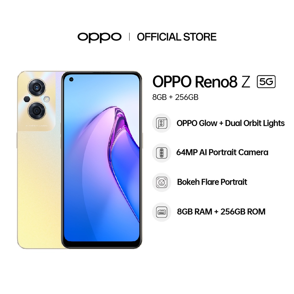 OPPO RENO 8z 5G 💥8GB+256GB💥🎁FREE GIFT🎁100% ORIGINAL OPPO