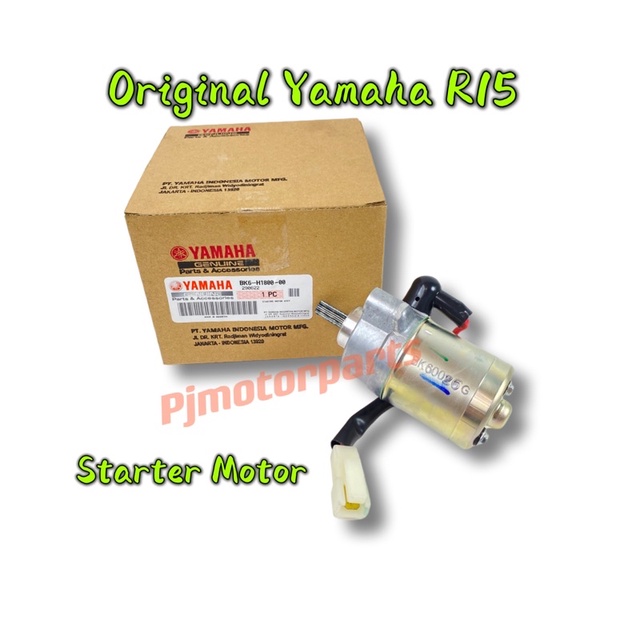 Yamaha R15 R-15 (100% Original Yamaha) Starter Motor Assy Starting ...
