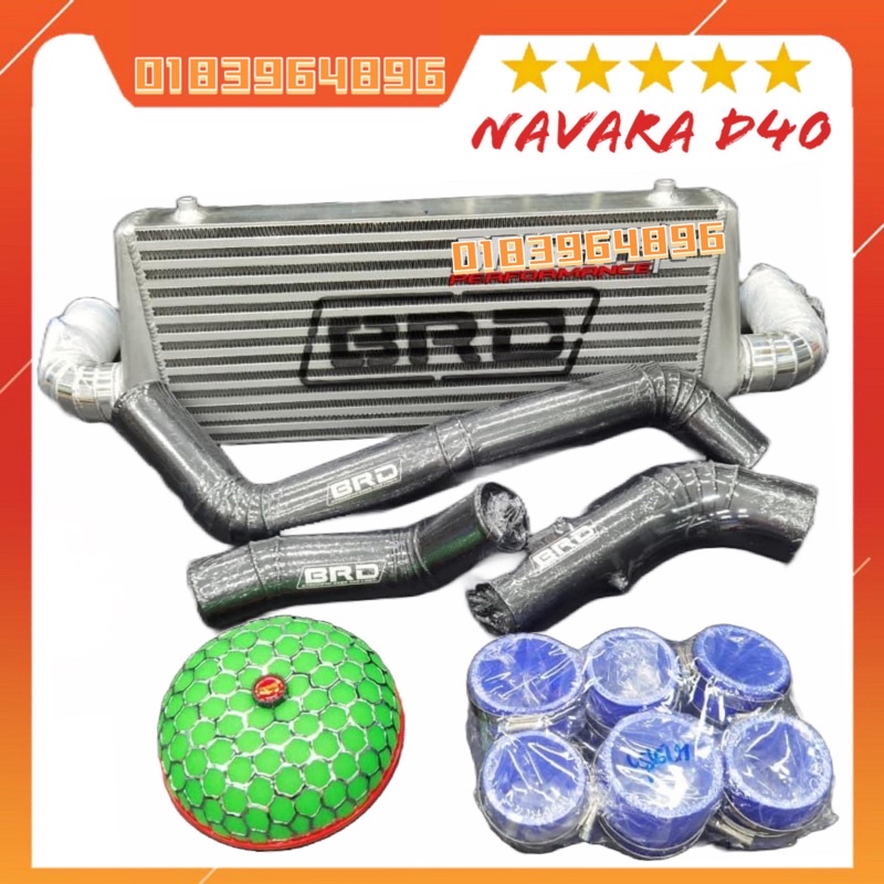 🇹🇭 𝐁𝐑𝐃 HIGH PERFORMANCE HIGH QUALITY INTERCOOLER WITH PIPING KIT NISSAN