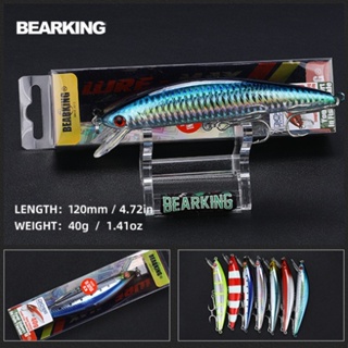 Fishing Lures Heavy Sinking Minnow 120mm 45g Sea Bass Lures Artificial Bait