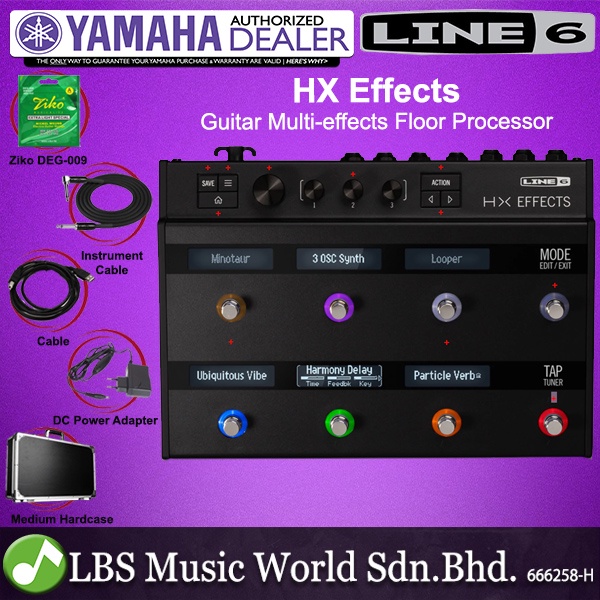 Line 6 HX Effects Electric Guitar Multi Effects Floor Processor Pedal
