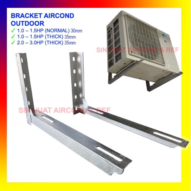 1 Pair Bracket Outdoor Aircond Air Conditioner 10hp 15hp 20hp 25hp 10 15hp 20 25hp 20 7943