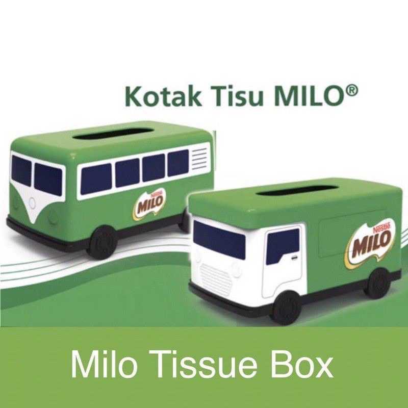 Ready Stock Nestle Milo Tissue Box Kotak Tisu Milo | Shopee Malaysia