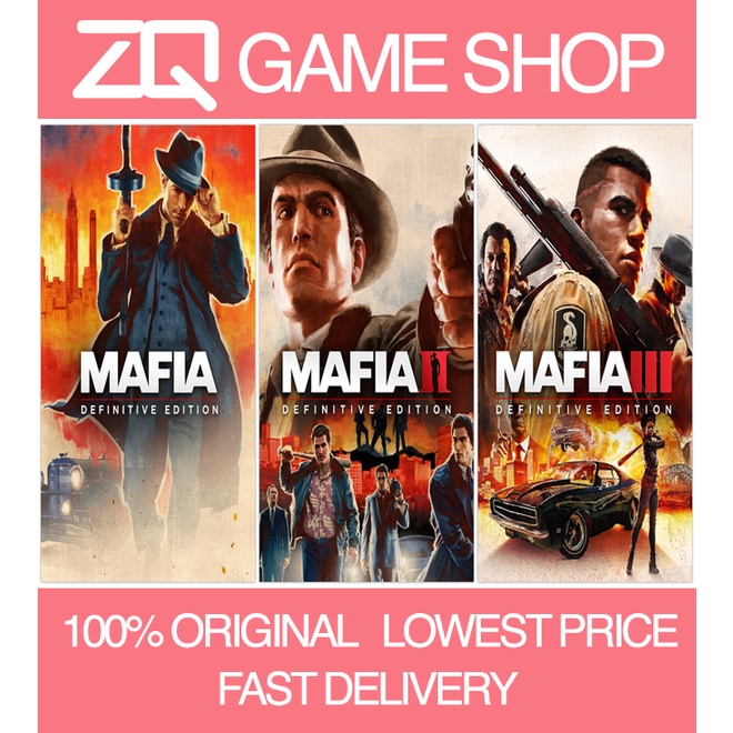 Mafia Trilogy 1 2 3 | Steam PC Game | Online & Offline [Instant ...