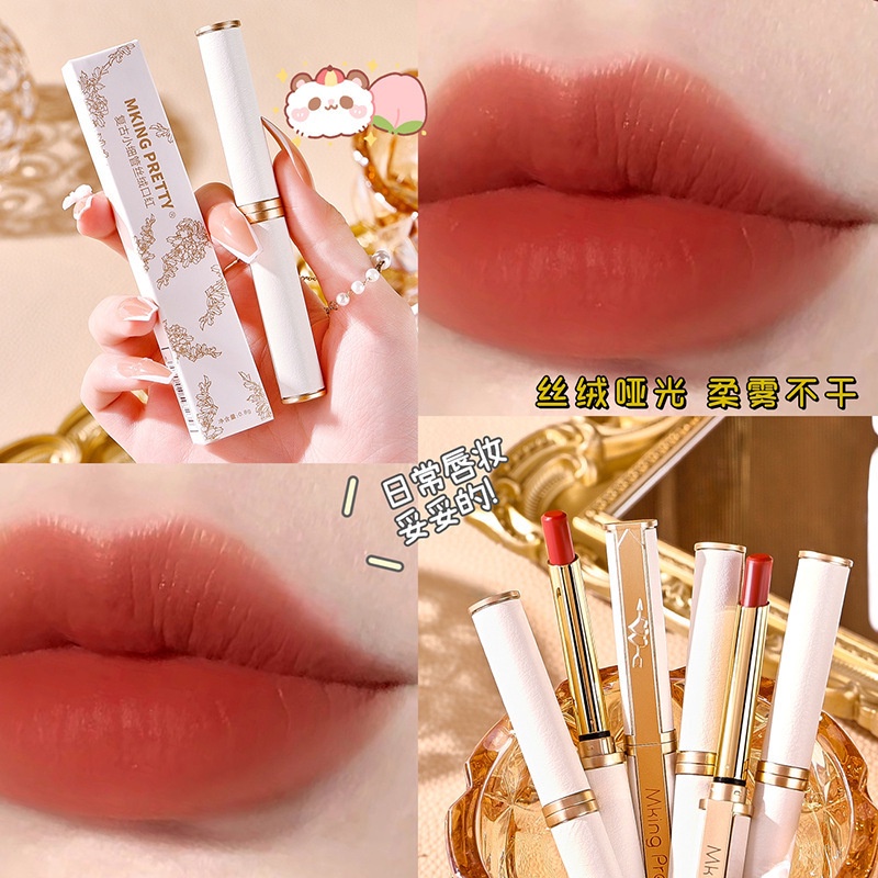 🔛cs mini shop🔛Mking Pretty Tiny Heel Lipstick 小细跟口红 | Shopee Malaysia