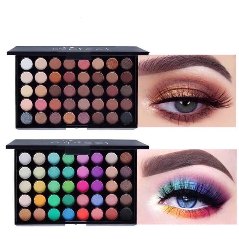 [MALAYSIA READY STOCK] The Beauty Street 40 Colors POPFEEL Beauty Eyeshadow Palette Shopee
