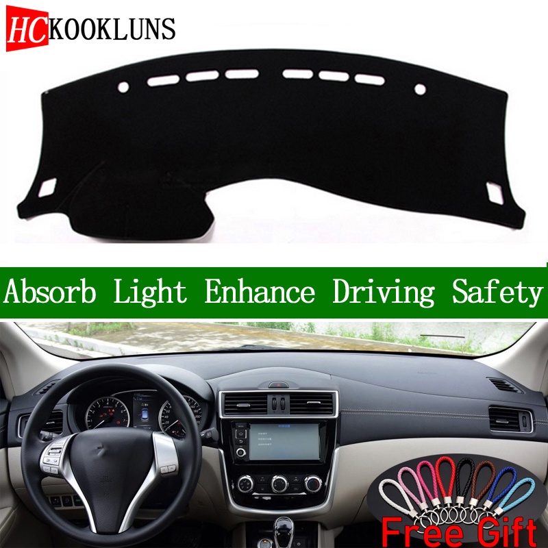 For Nissan tiida c12 2011 2012 20132019 Dashboard Cover Sun Shade Dash Mat Carpet Car Stickers