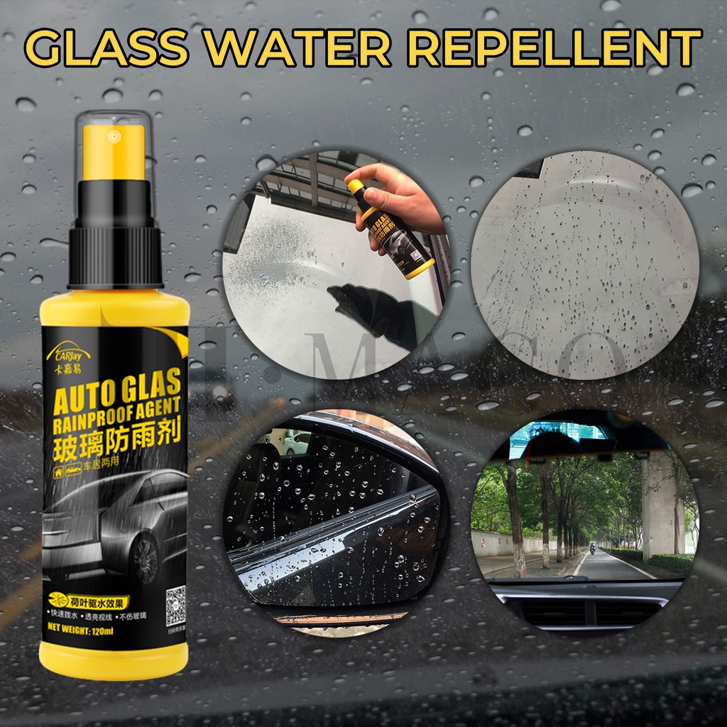 Car Glass Water Repellent Winshield AntiRain Spray Nano Coating 车镜防雨剂
