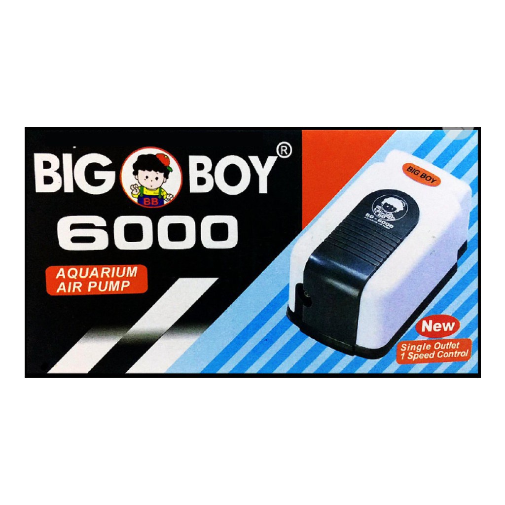 BIG BOY Air Pump For Aquarium Model 6000, 7000, 8000