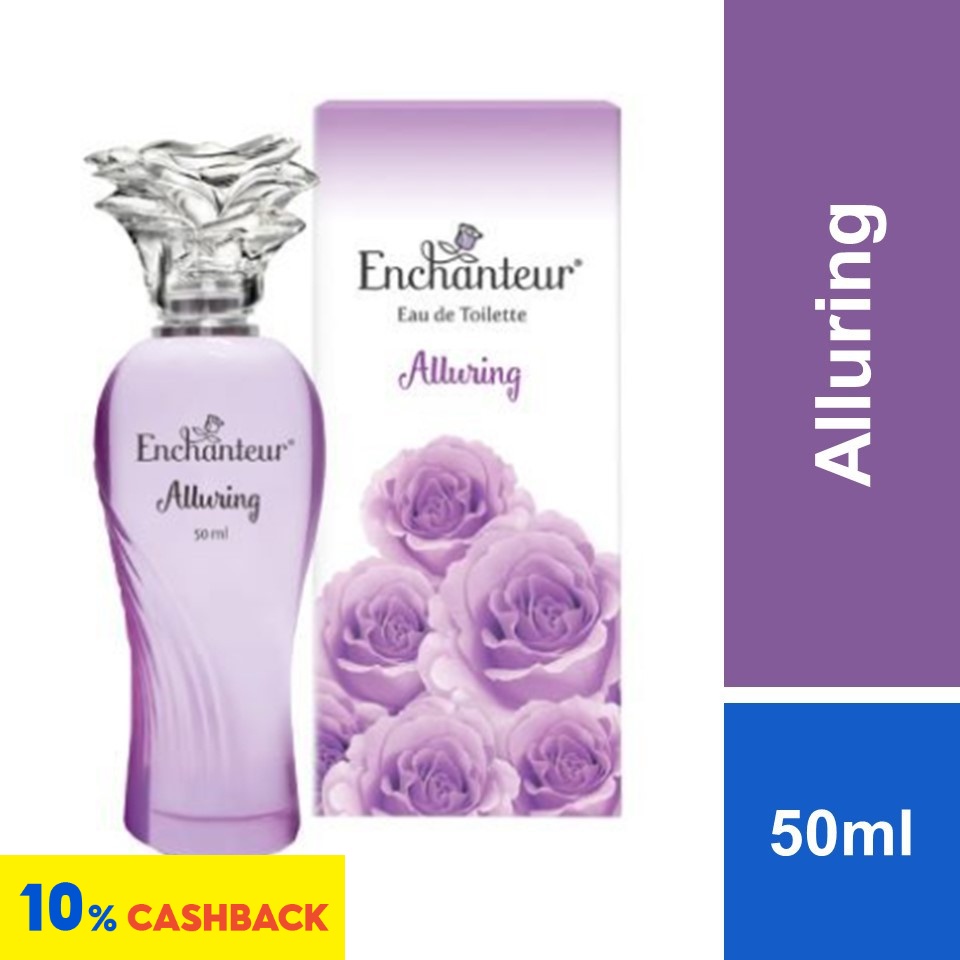 Parfum Avon Encanto Alluring Eau De Toilette Pour Elle - 50ml, Notes Orchidée Blanche, Poire Et Vanille