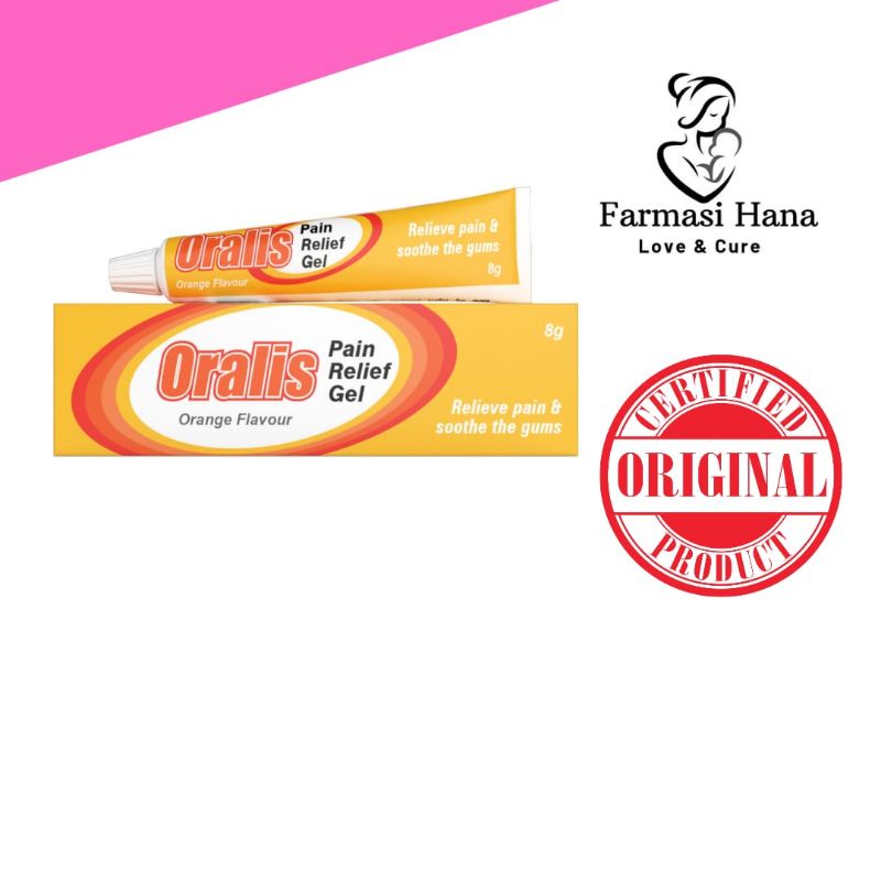 ORALIS PAIN RELIEF GEL ORAL MUCOSA ULCER 8G Shopee Malaysia