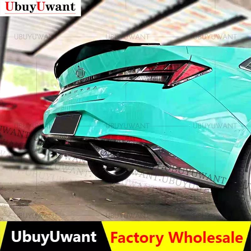 For Hyundai Elantra Avante CN7 2020 2021 ABS Modified Rear Wing ...