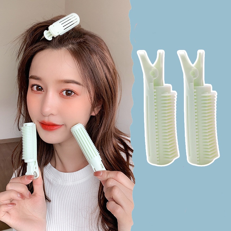 1Pcs Curly Hair Clips Plastic Hair Root Fluffy No Heat Women's Hairpins