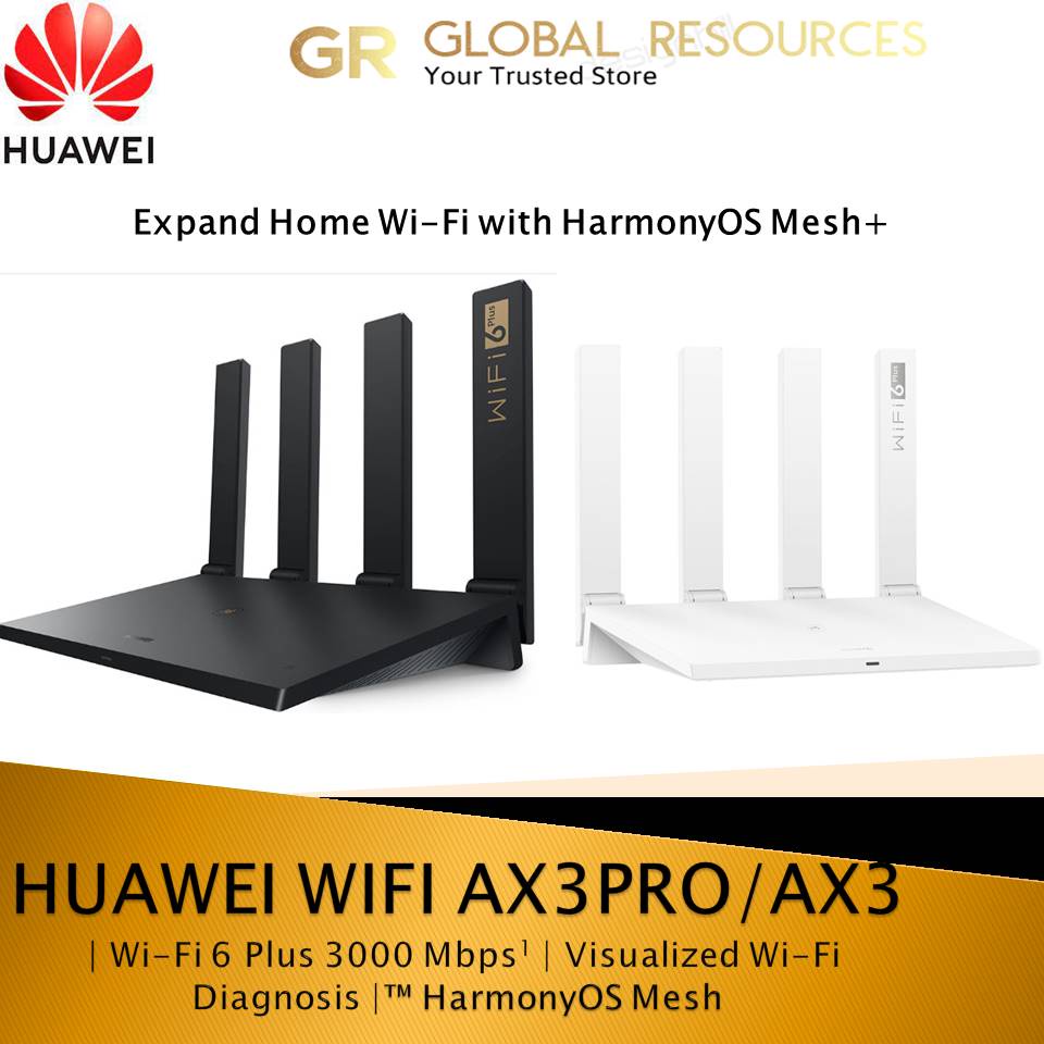 HUAWEI WiFi AX3 PRO / AX3 Wi-Fi 6 AX3000 Gigabit Router Support Huawei ...