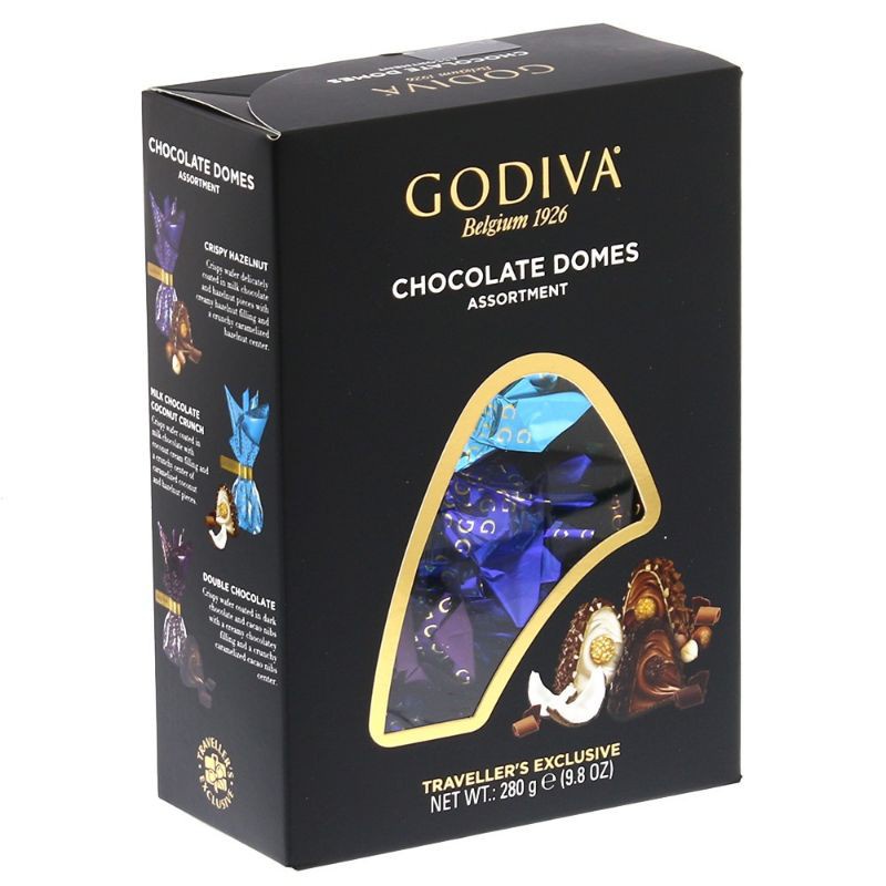GODIVA Chocolate Domes Assortment Belgium 1926 (280g/28pcs) Shopee