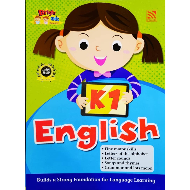 (si)bright Kids Books K1& K2 English Series Preschool   Prasekolah 